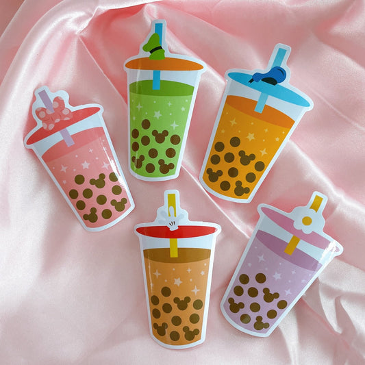 Boba and Friends Sticker Set