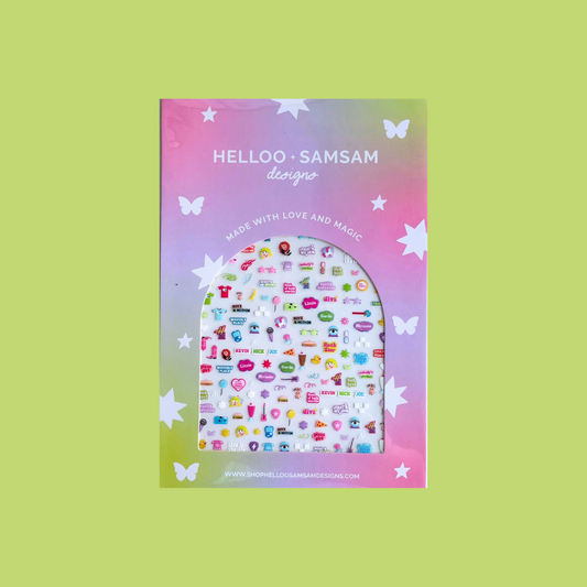 Nostalgia Nail Stickers